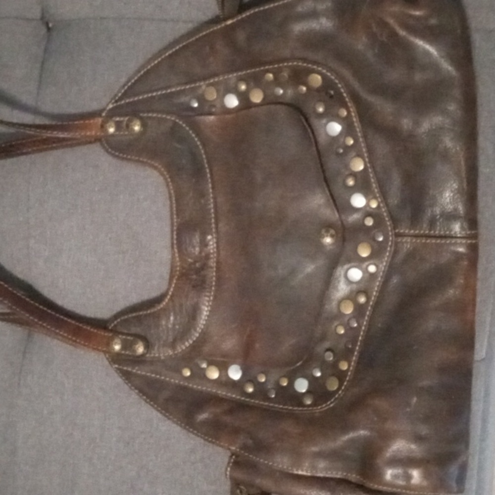 Patricia Nash handbag brown leather